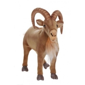 Set of 2 Lifelike Handcrafted Extra Soft Plush Mountain Goat Stuffed Animals 15.75 - All