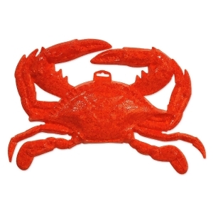 Club Pack of 24 Red and Orange Under the Sea Plastic Crab Party Decorations 17 - All