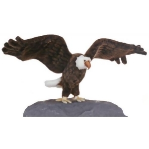 27.25 Lifelike Handcrafted Extra Soft Plush Eagle Bird Stuffed Animal - All