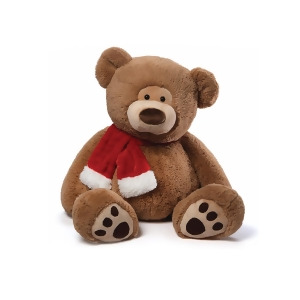 33 Jumbo Soft Silky Plush Tassel Brown Teddy Bear Children's Christmas Stuffed Animal Toy - All