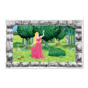 Pack of 6 Princess and Friendly Forest Animals Party Theme Wall Decoration 62 - All