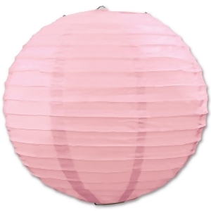 Club Pack of 18 Round Pretty Pink Hanging Paper Lanterns 9.5 - All