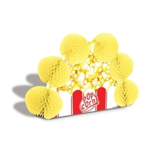 Club Pack of 12 Awards NIght Popcorn Pop-Over Honeycomb Centerpiece Party Decorations 10 - All