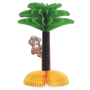 Club Pack of 12 Hawaiian Luau Honeycomb Centerpiece Party Decorations 13 - All