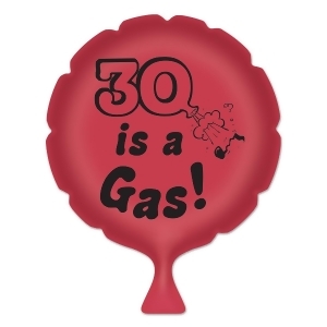 Pack of 6 Red 30 is a Gas Whoopee Cushion Birthday Party Favors 8 - All
