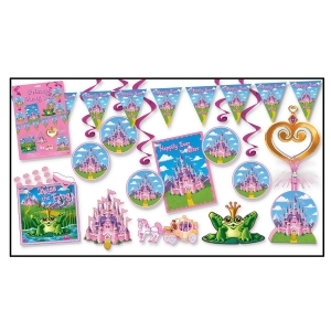 Pack of 78 Happily Ever After Pretty Pink Princess Decoration Kit 12' - All