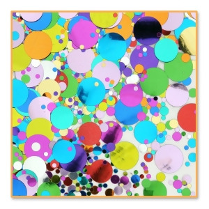 Pack of 6 Multi-Colored Party Polka-dot Celebration Confetti Bags 0.5 oz. - All