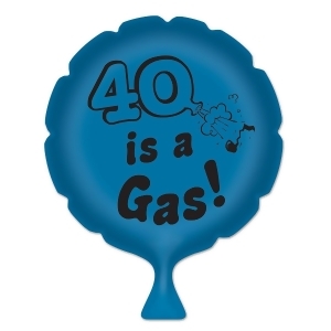 Pack of 4 Blue 40 is a Gas Whoopee Cushion Birthday Party Favors 8 - All