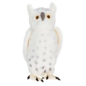 Set of 2 Lifelike Handcrafted Extra Soft Plush Snowy Owl Stuffed Animals 15.75 - All