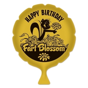 Pack of 6 Yellow Birthday Fart Blossom Whoopee Cushion Birthday Party Favors 8 - All