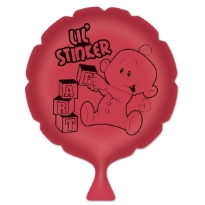 Pack of 6 Red Lil' Stinker Whoopee Cushion Baby Shower Party Favors 8 - All