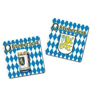 Club Pack of 96 Festive German Oktoberfest Drink Coasters 3.5 - All