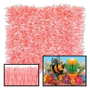 Club Pack of 24 Novelty Pink Tissue Grass Mats 30 - All
