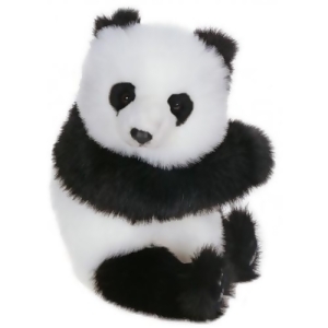Set of 2 Lifelike Handcrafted Extra Soft Plush Panda Bear Cub Stuffed Animals 16 - All