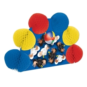 Club Pack of 12 Multi-Colored Graduation Celebration Pop-Over Centerpiece Party Decorations 10 - All