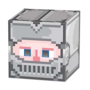 Pack of 6 Gray Knight 8-Bit Box Head Halloween Children's Costume 9 - All