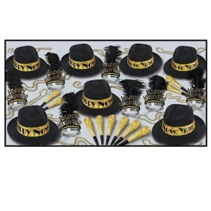 The Swingin' Gold Kit For 50 People for New Year's Eve - All