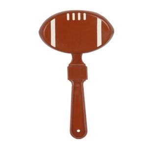 Club Pack of 24 Brown Football Clapper Noismaker Party Favors 7 - All