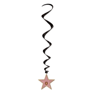 Club Pack of 30 Hollywood Celebrity Star Whirls Hanging Decorations 37 - All