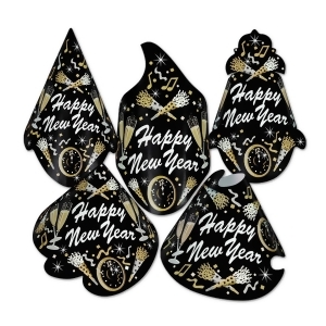 Club Pack of 50 Tymes Happy New Years Legacy Party Favor Hats - All