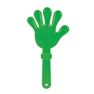 Club Pack of 12 Fun Party-Time Green Giant Hand Clapper Party Favors 15 - All