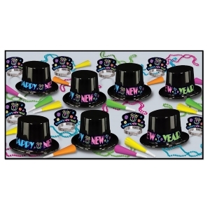 The Neon Party Kit For 50 People for New Year's Eve - All