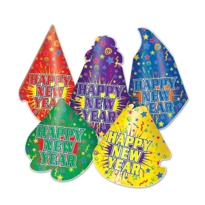 Club Pack of 50 Jamboree Happy New Years Legacy Party Favor Hats - All