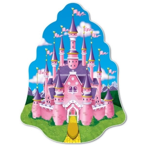 12 Fairytale Princess Castle Birthday Party Double Sided Wall Decorations 16.5 - All