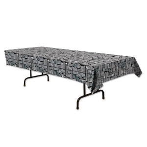 Club Pack of 12 Medieval Castle Stone Wall Table Covers 108 - All