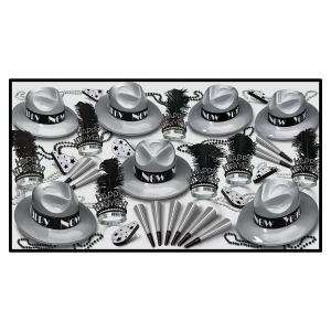 The Silver Swing Kit For 50 People for New Year's Eve - All