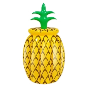 Pack of 6 Inflatable Pineapple Tropical Luau Party Coolers 20 - All