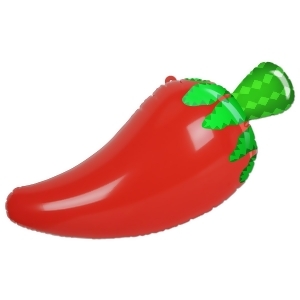 Pack of 6 Inflatable Spicy Red Chili Pepper Party Decorations 30 - All