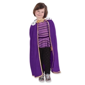 Royal Purple Childrens King/Queen Mardi Gras Robe or Halloween Costume Accessory 33 - All