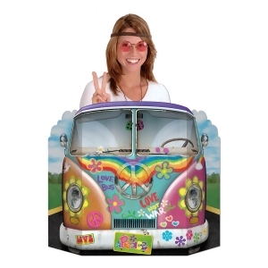 Pack of 6 Hippie Bus Photo Props 37'' x 25'' - All