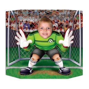 Pack of 6 Soccer Goalie Themed Photo Prop Decorations 37 x 25 - All