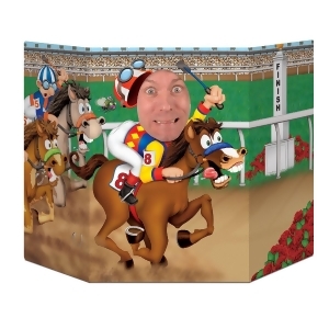 Pack of 6 Horse Racing Themed Photo Prop Decorations 37 x 25 - All