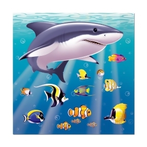 Club Pack of 192 Multi-Colored Under The Sea Disposable 2-Ply Beverage Napkins - All