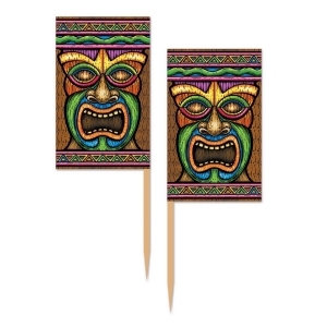Club Pack of 600 Tiki Food Decorations Party Picks 2.5 - All