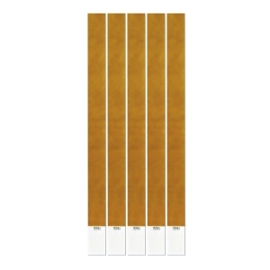 Club Pack of 600 Solid Gold 10 Tyvek Party Wristbands - All