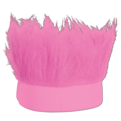 Club Pack of 12 Pink Decorative Party Hairy Headband Costume Accessory 