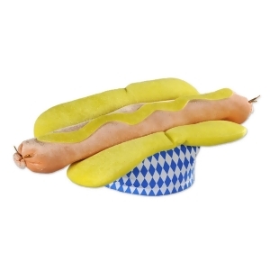 Club Pack of 12 Plush Bratwurst Party Favor Hats - All