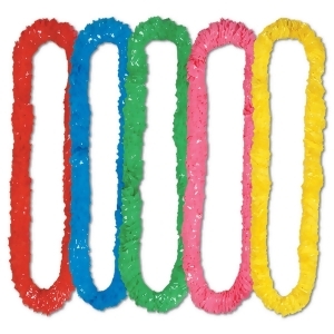 Club Pack of 720 Multi-Colored Soft-Twist Hawaiian Party Lei Necklaces 36 - All