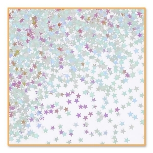 Pack of 6 Iridescent Star Celebration Confetti Bags 0.5 oz. - All
