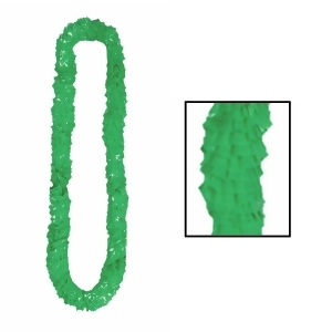 Club Pack of 144 Jungle Green Soft-Twist Hawaiian Party Lei Necklaces 36 - All