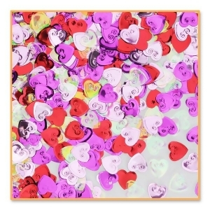 Pack of 6 Multi-Colored Valentine's Day Heart Celebration Confetti Bags 0.5 oz. - All