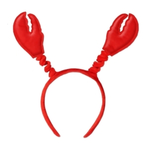 Club Pack of 12 Reb Lobster Claw Boppers Headband Party Favors - All