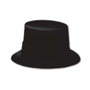 Club Pack of 24 Black Hollywood Themed Velour Topper Party Hats - All
