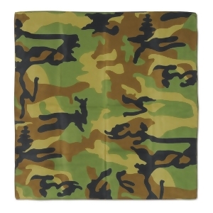 Pack of 12 Camouflage Themed Bandana Costume Accessories 22 - All