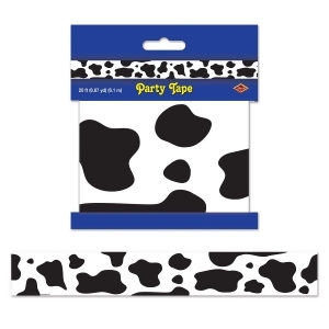 Club Pack of 12 Cow Print Party Tape 3 x 20' - All