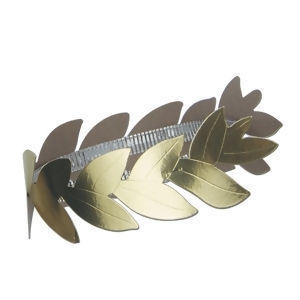 Club Pack of 36 Gold Roman Laurel Wreath Headband Costume Accessories - All